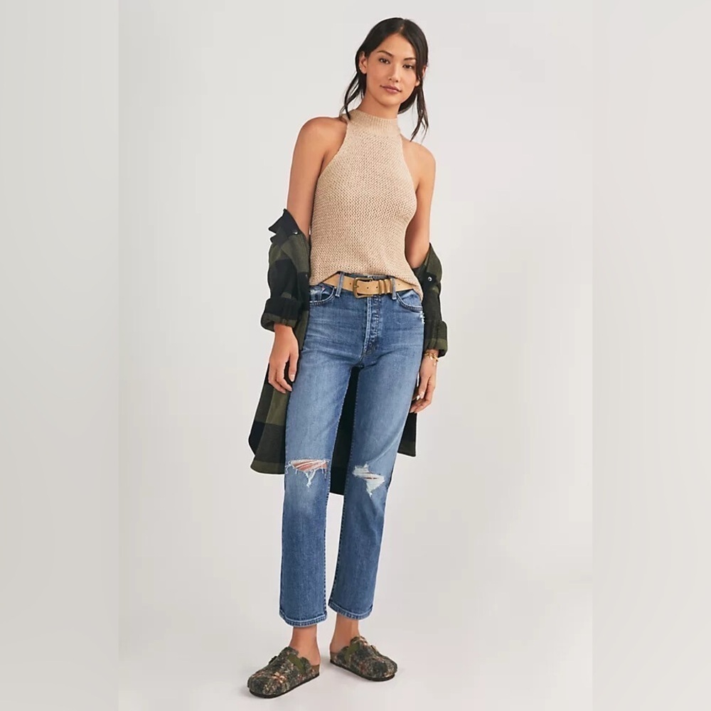 Mother Superior The Tomcat Jeans in Seriously Truce Wash